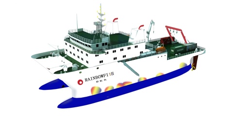 赛思亿直流组网电力推进系统为“彩虹鱼”号科考船提供澎湃动力